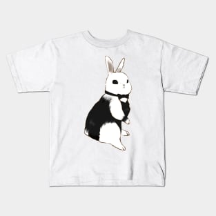 Bunny Barista - Bunny Cafe Kids T-Shirt